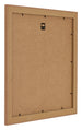 Como MDF Photo Frame 50x50cm Walnut Light Back Oblique | Yourdecoration.co.uk