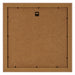 Como MDF Photo Frame 50x50cm Walnut Light Back | Yourdecoration.co.uk