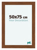 Como MDF Photo Frame 50x75cm Oak Rustic Front Size | Yourdecoration.co.uk
