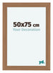 Como MDF Photo Frame 50x75cm Walnutt Light Front Size | Yourdecoration.co.uk