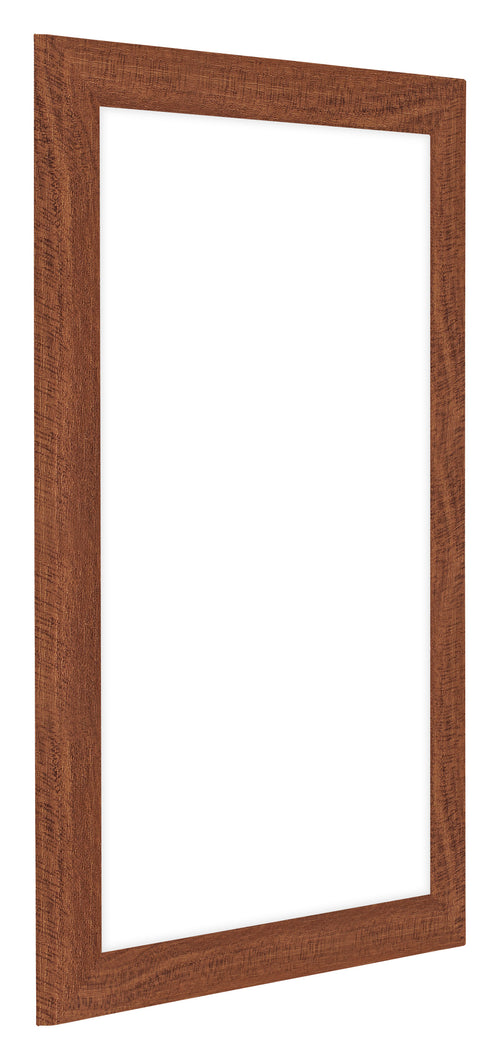 Como MDF Photo Frame 60x90cm Walnut Front Oblique | Yourdecoration.co.uk