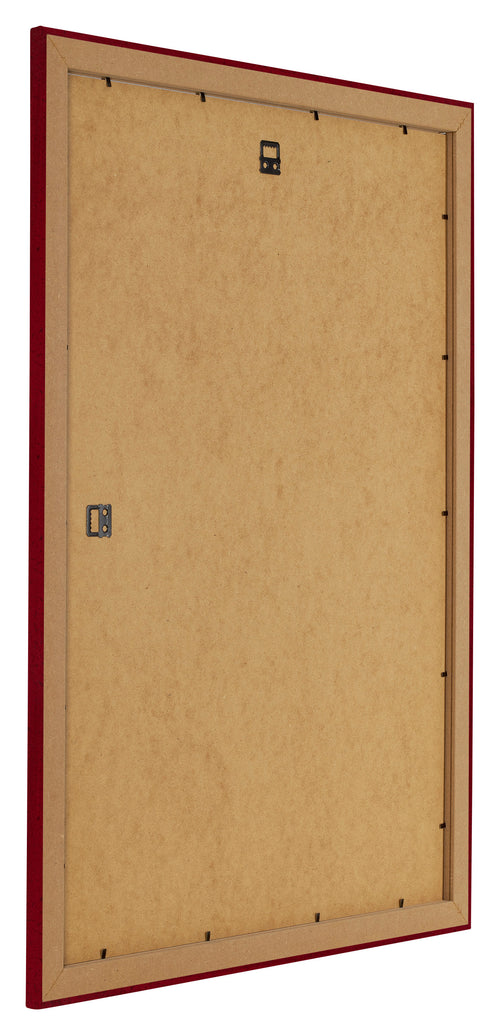 Como MDF Photo Frame 68x98cm Wine Red Swept Back Oblique | Yourdecoration.co.uk