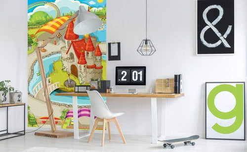 Dimex Beautiful Park Wall Mural 150x250cm 2 Panels Ambiance | Yourdecoration.co.uk