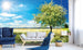 Dimex Blossom Tree Wall Mural 375x250cm 5 Panels Ambiance | Yourdecoration.co.uk