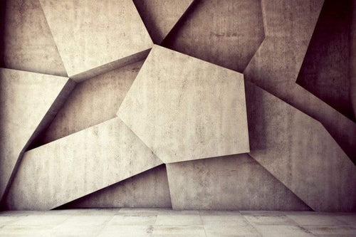 Dimex Concrete Background Wall Mural 375x250cm 5 Panels | Yourdecoration.co.uk