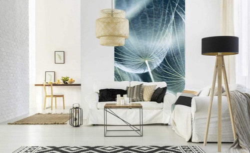 Dimex Dandelion Macro Wall Mural 150x250cm 2 Panels Ambiance | Yourdecoration.co.uk
