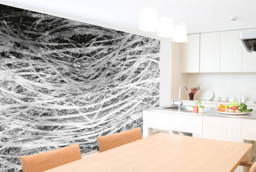 Dimex Hay Abstract II Wall Mural 375x250cm 5 Panels Ambiance | Yourdecoration.co.uk