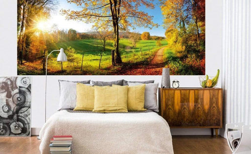 Dimex Meadow Wall Mural 375x150cm 5 Panels Ambiance | Yourdecoration.co.uk