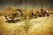 Dimex Old Wagon Wall Mural 375x250cm 5 Panels | Yourdecoration.co.uk