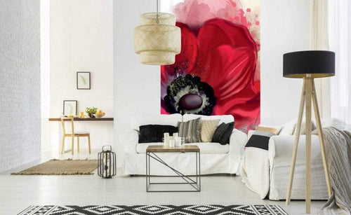 Dimex Poppy Wall Mural 150x250cm 2 Panels Ambiance | Yourdecoration.co.uk