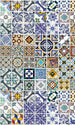 Dimex Portugal Tiles Wall Mural 150x250cm 2 Panels | Yourdecoration.co.uk
