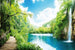 Dimex Relax in Forest Wall Mural 375x250cm 5 Panels | Yourdecoration.co.uk