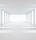 Dimex White Corridor Wall Mural 225x250cm 3 Panels | Yourdecoration.co.uk