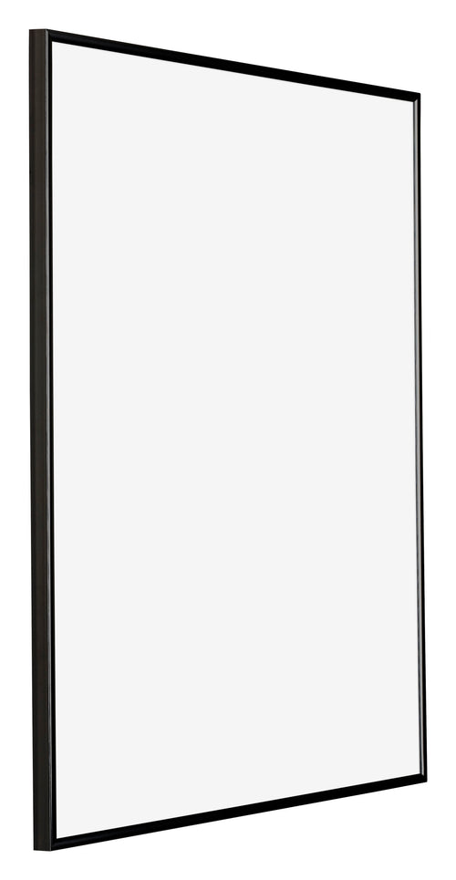 Evry Plastic Photo Frame 20x25cm Black High Gloss Front Oblique | Yourdecoration.co.uk