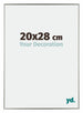 Evry Plastic Photo Frame 20x28cm Champagne Front Size | Yourdecoration.co.uk