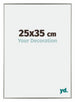 Evry Plastic Photo Frame 25x35cm Champagne Front Size | Yourdecoration.co.uk