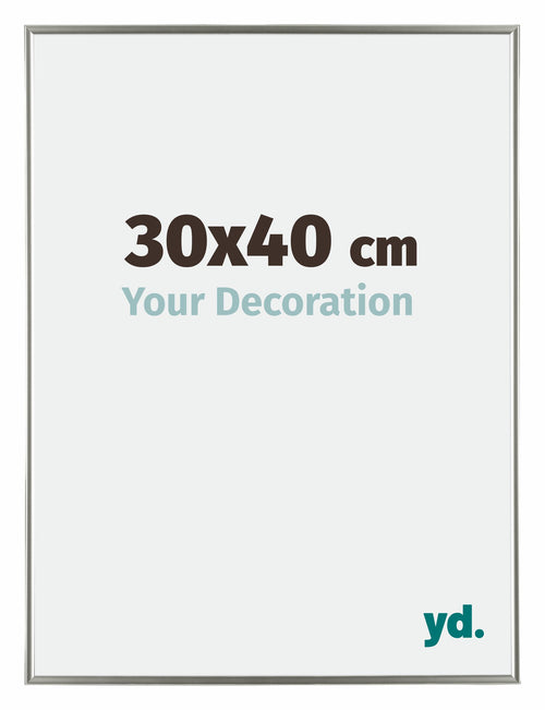 Evry Plastic Photo Frame 30x40cm Champagne Front Size | Yourdecoration.co.uk