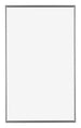 Evry Plastic Photo Frame 30x50cm Silver Front | Yourdecoration.co.uk