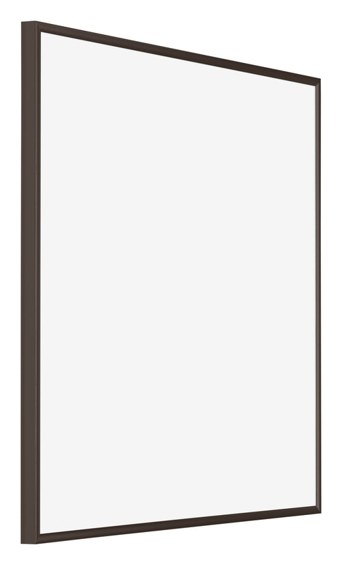 Evry Plastic Photo Frame 40x40cm Anthracite Front Oblique | Yourdecoration.co.uk