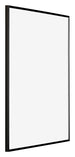 Evry Plastic Photo Frame 45x60cm Black High Gloss Front Oblique | Yourdecoration.co.uk