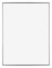 Evry Plastic Photo Frame 45x60cm Silver Front | Yourdecoration.co.uk