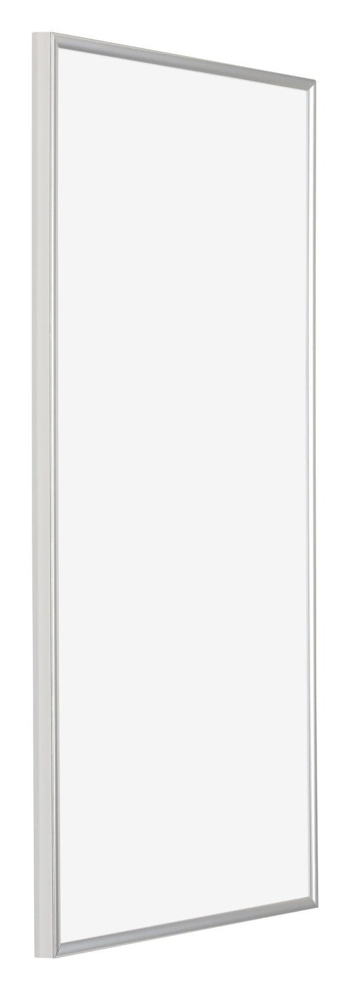 Evry Plastic Photo Frame 45x80cm Silver Front Oblique | Yourdecoration.co.uk