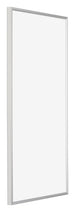 Evry Plastic Photo Frame 45x80cm Silver Front Oblique | Yourdecoration.co.uk