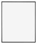 Evry Plastic Photo Frame 60x70cm Black High Gloss Front | Yourdecoration.co.uk