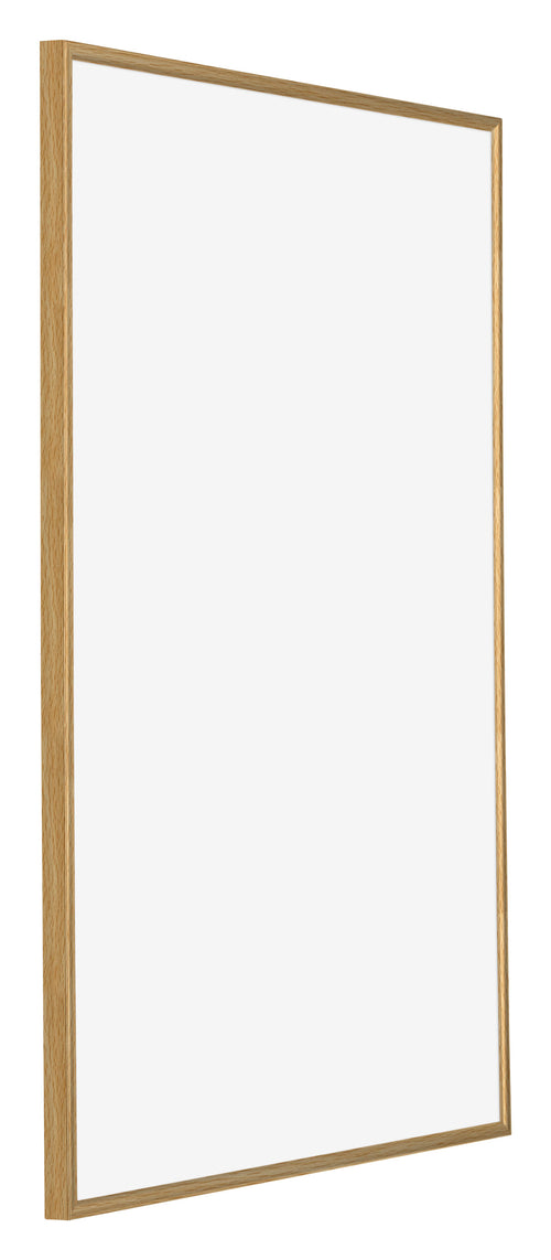 Evry Plastic Photo Frame 60x90cm Beech Light Front Oblique | Yourdecoration.co.uk