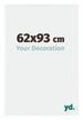 Evry Plastic Photo Frame 62x93cm White High Gloss Front Size | Yourdecoration.co.uk