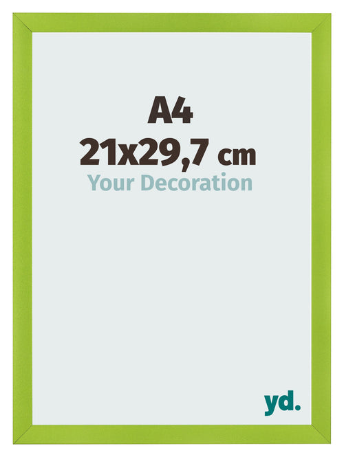 Photo Frame A4 - 21x29,7 cm - Green - MDF - Pisa