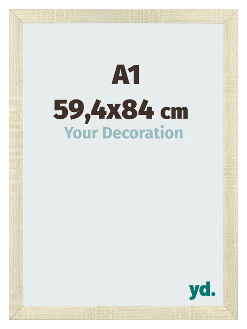 Photo Frame A1 - 59,4x84 cm - Sonoma Oak - MDF - Pisa