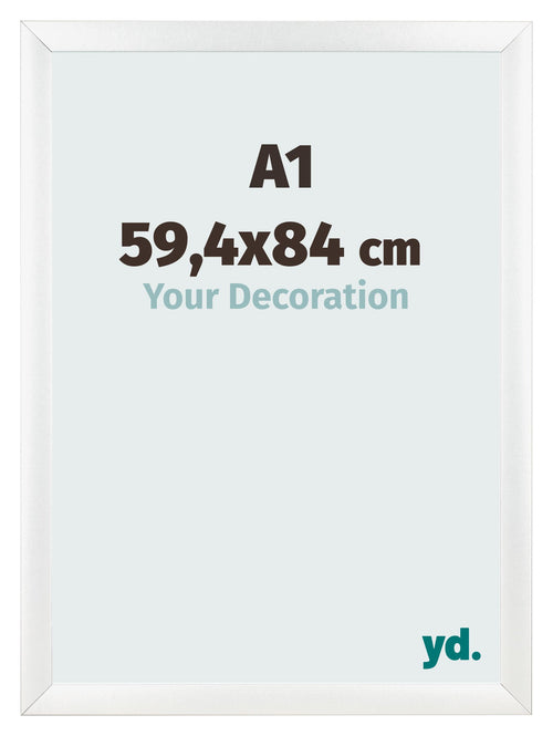 Photo Frame A1 - 59,4x84 cm - White Matte - MDF - Pisa