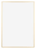 Kent Aluminium Photo Frame 25x35cm Gold Front | Yourdecoration.co.uk