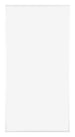 Kent Aluminium Photo Frame 50x100cm White High Gloss Front | Yourdecoration.co.uk