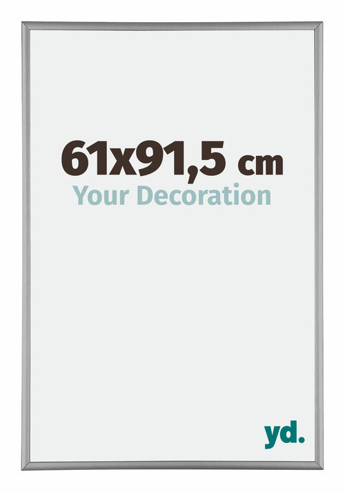 Kent Aluminium Photo Frame 61x91 5cm Platinum Front Size | Yourdecoration.co.uk