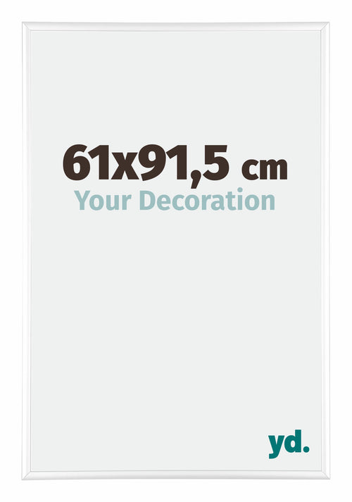 Kent Aluminium Photo Frame 61x91 5cm White High Gloss Front Size | Yourdecoration.co.uk
