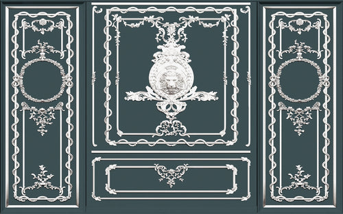 Komar Classy Castle Non Woven Wall Murals 400x250cm 4 panels | Yourdecoration.co.uk