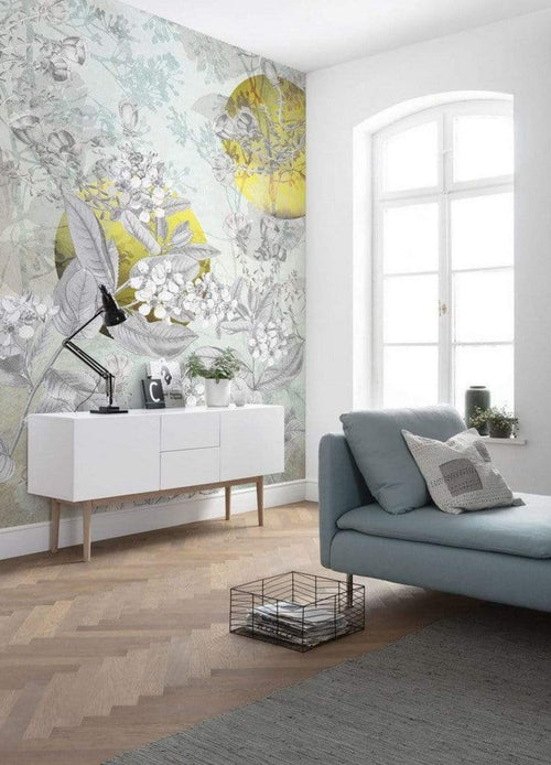 Komar Golden Sun Non Woven Wall Mural 200x280cm 4 Panels Ambiance | Yourdecoration.co.uk
