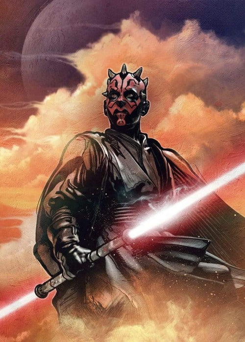 Komar Star Wars Classic Darth Maul Non Woven Wall Mural 200x280cm 4 Panels | Yourdecoration.co.uk