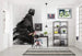 Komar Star Wars Kylo Vader Shadow Non Woven Wall Mural 200x280cm 4 Panels Ambiance | Yourdecoration.co.uk