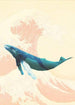Komar Whale Voyage Non Woven Wall Mural 200x280cm 4 Panels | Yourdecoration.co.uk