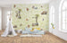 Komar Winnie Pooh Friends Non Woven Wall Mural 300x280cm 6 Panels Ambiance | Yourdecoration.co.uk