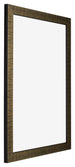 Leeds Wooden Photo Frame 20x28cm Champagne Brushed Front Oblique | Yourdecoration.co.uk