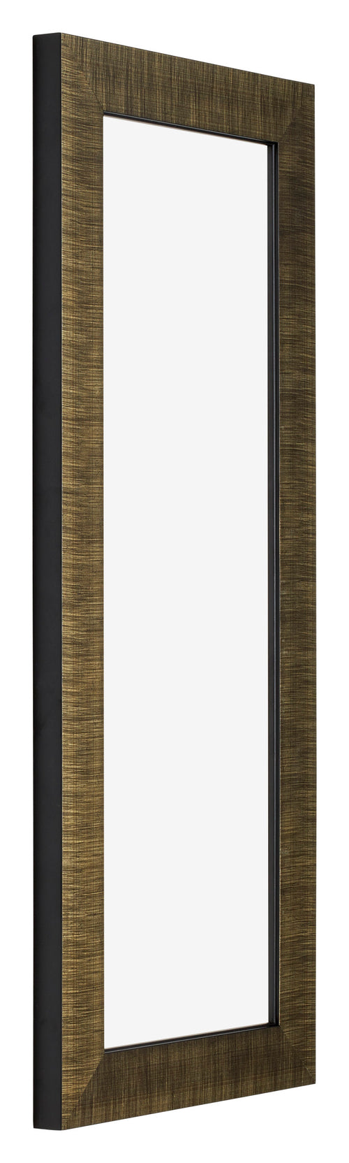 Leeds Wooden Photo Frame 25x75cm Champagne Brushed Front Oblique | Yourdecoration.co.uk