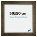 Leeds Wooden Photo Frame 50x50cm Champagne Brushed Front Size | Yourdecoration.co.uk