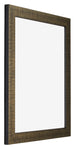 Leeds Wooden Photo Frame 50x65cm Champagne Brushed Front Oblique | Yourdecoration.co.uk