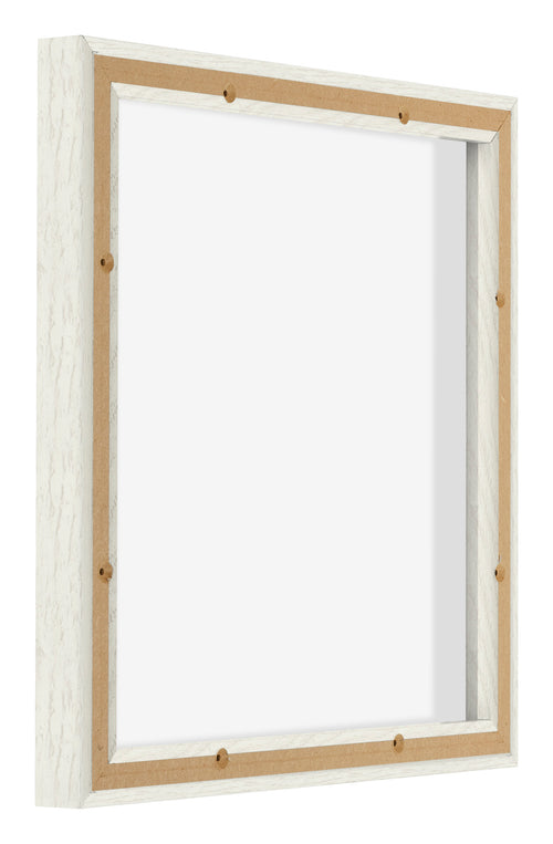 Lyon MDF Canvas Floater Frame 1 1 White Wash Back Oblique | Yourdecoration.co.uk
