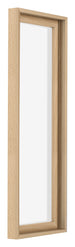 Lyon MDF Canvas Floater Frame 1 3 Beech Front Oblique | Yourdecoration.co.uk