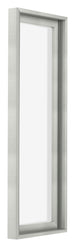 Lyon MDF Canvas Floater Frame 1 3 Silver Matte Front Oblique | Yourdecoration.co.uk